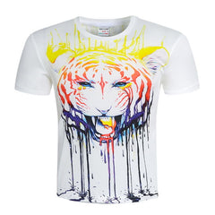 BIANYILONG Newest Fashion Men/women 3d t-shirt  print Lion King summer cool t shirt street wear tops tees+size M-5XL