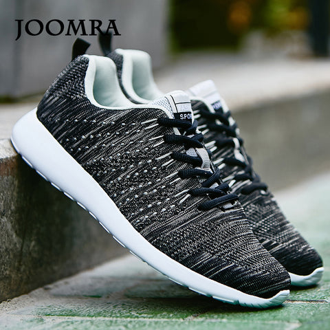 Joomra Men Sneaker Running Shoes Lightweight Sneakers Breathable Mesh Sports Shoes Jogging Footwear Walking Athletics Shoes