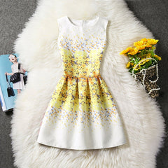 Flower Princess dress girl clothing for girls clothes dresses summer winter 2017 Casual Wear School kids girls party tutu dress