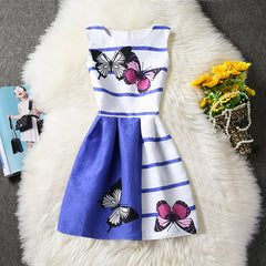 Flower Princess dress girl clothing for girls clothes dresses summer winter 2017 Casual Wear School kids girls party tutu dress