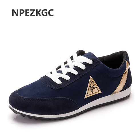 NPEZKGC new mens Casual Shoes canvas shoes for men Lace-up Breathable fashion summer autumn Flats pu Leather fashion suede shoes