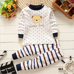 2017 kids long sleeve pajamas baby boy sleeping set sleeping wear many designs