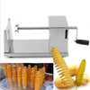 Y071 New Manual Stainless Steel Spiral Potato Slicer Potato Tower Kitchen Tool Fruit & Vegetable Tool Potato Tower Cutter