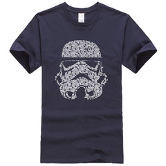 2017 summer brand clothing Darth Vader pattern print men's T-shirts fashion stars wear popular t shirt men sportwear top T-shirt