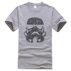 2017 summer brand clothing Darth Vader pattern print men's T-shirts fashion stars wear popular t shirt men sportwear top T-shirt