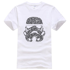 2017 summer brand clothing Darth Vader pattern print men's T-shirts fashion stars wear popular t shirt men sportwear top T-shirt