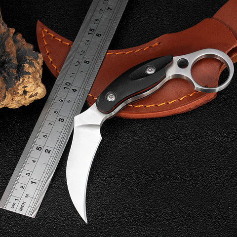 Hot Hunting Karambit Knife Claws CS GO Survival Tactical Knife G10 handle Camping Rescue Knives Outdoor EDC tools Free shipping