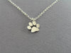 yiustar 2017 New Necklace Tassut Cat Dog Paw Print Animal Necklace women Pendant Long Cute Delicate Statement Necklace XL191