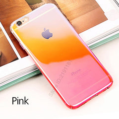 Plastic Cover Cases For iPhone 7 6 6s Case 5 5s SE Phone Cover For iphone 7 6 6 Plus 7Plus Case Cool Blue Ray Capa Coque