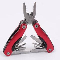 Outdoor Survival Stainless Steel 9 In1 Tool Plier Portable Pocket Mini Knit Compact Opener Knive