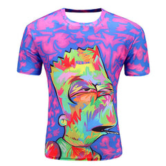 2017 New Fashion Men/women 3D t-shirt funny print colorful Lion King summer cool t shirt street wear Casual tops