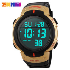 2017 Luxury Brand Mens Sports Watches Dive Digital LED Military Watch Men Fashion Casual Electronics Wristwatch Hot Clock Skmei