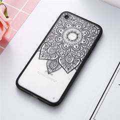 KISSCASE Phone Cases For iPhone 6 6s Plus 7 7 Plus 5 5s SE Luxury Lace Flower TPU Cover Case For iPhone 7 7 Plus  8 8 plus Coque