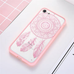 KISSCASE Phone Cases For iPhone 6 6s Plus 7 7 Plus 5 5s SE Luxury Lace Flower TPU Cover Case For iPhone 7 7 Plus  8 8 plus Coque