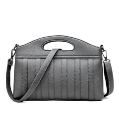 Fashion Striped Saffiano Bag Women Handbag Designer High Quality Clutch Famous Brand Sac a Main Leather Shoulder Tote Bag Ladies