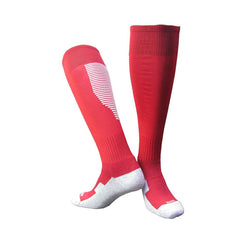 NO Logo National Team Germany Football Barreled Knees Slip Bottom Thick Stocking Spain Soccer Socks Compression Socks