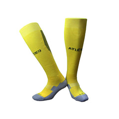 NO Logo National Team Germany Football Barreled Knees Slip Bottom Thick Stocking Spain Soccer Socks Compression Socks