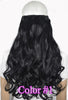 TOPREETY Heat Resistant Synthetic Fiber 22" 55cm 130g Body Wave 5 Clips on Clip in hair Extensions