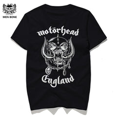 [Men bone] Hot 100% Cotton T-shirt Male Fashion Brand rock punish punk 3D skull Men T Shirt street wear cool Camisa Tees XXXL
