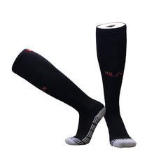 NO Logo National Team Germany Football Barreled Knees Slip Bottom Thick Stocking Spain Soccer Socks Compression Socks