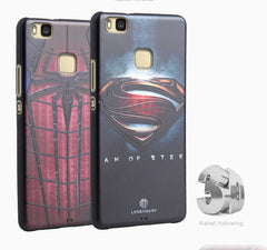 Original Brand Cover huawei p9 lite case Silicon TPU Soft 3D Stereo Relief For 5.2