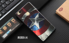 Original Brand Cover huawei p9 lite case Silicon TPU Soft 3D Stereo Relief For 5.2