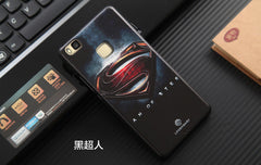 Original Brand Cover huawei p9 lite case Silicon TPU Soft 3D Stereo Relief For 5.2