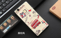 Original Brand Cover huawei p9 lite case Silicon TPU Soft 3D Stereo Relief For 5.2