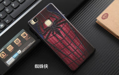 Original Brand Cover huawei p9 lite case Silicon TPU Soft 3D Stereo Relief For 5.2