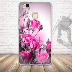 Soft TPU Case for Huawei P9 Lite Cases Silicon 5.2 Inch Back Cover for Huawei P9 Lite Phone Case Luxury 3D Relief Printing Bag