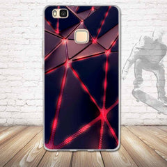 Soft TPU Case for Huawei P9 Lite Cases Silicon 5.2 Inch Back Cover for Huawei P9 Lite Phone Case Luxury 3D Relief Printing Bag