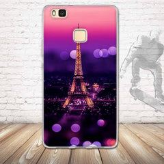 Soft TPU Case for Huawei P9 Lite Cases Silicon 5.2 Inch Back Cover for Huawei P9 Lite Phone Case Luxury 3D Relief Printing Bag