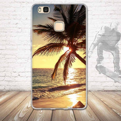 Soft TPU Case for Huawei P9 Lite Cases Silicon 5.2 Inch Back Cover for Huawei P9 Lite Phone Case Luxury 3D Relief Printing Bag