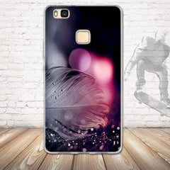 Soft TPU Case for Huawei P9 Lite Cases Silicon 5.2 Inch Back Cover for Huawei P9 Lite Phone Case Luxury 3D Relief Printing Bag