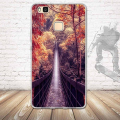 Soft TPU Case for Huawei P9 Lite Cases Silicon 5.2 Inch Back Cover for Huawei P9 Lite Phone Case Luxury 3D Relief Printing Bag