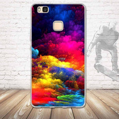 Soft TPU Case for Huawei P9 Lite Cases Silicon 5.2 Inch Back Cover for Huawei P9 Lite Phone Case Luxury 3D Relief Printing Bag