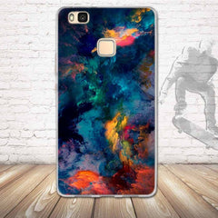 Soft TPU Case for Huawei P9 Lite Cases Silicon 5.2 Inch Back Cover for Huawei P9 Lite Phone Case Luxury 3D Relief Printing Bag