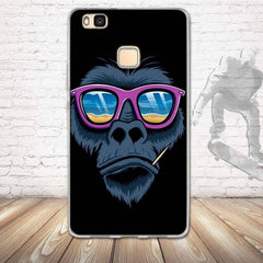 Soft TPU Case for Huawei P9 Lite Cases Silicon 5.2 Inch Back Cover for Huawei P9 Lite Phone Case Luxury 3D Relief Printing Bag