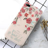 KISSCASE Flower Patterned Case For iPhone 6 6s 7 Plus Cover Soft Silicone Floral Protect Cover For iPhone 7 7 Plus Phone Cases