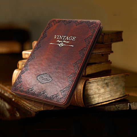 Solque PU Leather Tablet Case for iPad Air 1 9.7 inch Retro Vintage Ultra Slim Book Flip Hard Shell Cover Wake Sleep Top Quality