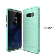 Shockproof Phone Full Cover Case For Samsung Galaxy S7 S6 Edge S8 Soft TPU Cases For Samsung Galaxy S8 S8 Plus Phone Case