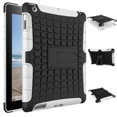 Cover For Apple iPad 4 case Armor Shockproof Non Slip Stand Tablet Case for iPad 3 iPad 2 case 9.7