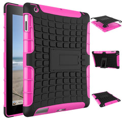 Cover For Apple iPad 4 case Armor Shockproof Non Slip Stand Tablet Case for iPad 3 iPad 2 case 9.7