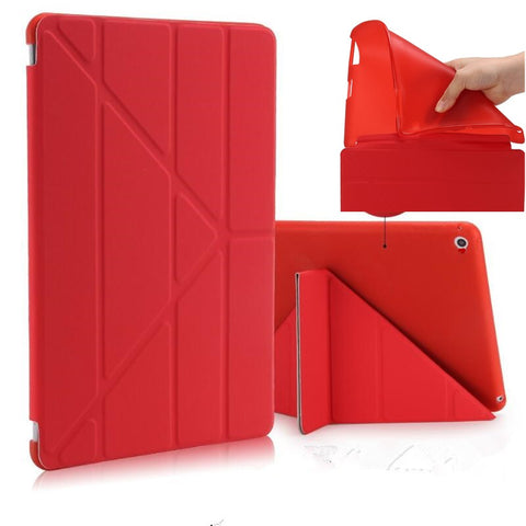Ultra Thin Stand Design PU Leather case for apple ipad 3 4 2 Cover Colorful Flip Smart  cover for iPad 2 3 4 Table Case +film