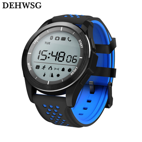 IP68 waterproof Smart watch no.1 f3  call reminder Hiking Sports Smart bracelet Fitness Tracker Wearable Devices For Android iOS