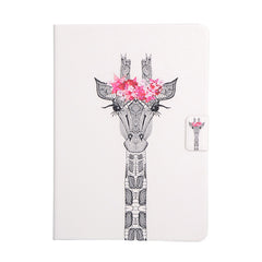 Ultra Slim Painted Case For Apple New iPad 9.7 2017 Case Smart Cover Funda Tablet Model A1822 A1823 PU Leather Flip Stand Shell