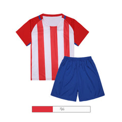 New Quick-drying fabric Football Suits Kids Soccer Uniform 2017 Summer Wear Short-sleeved Shirt Boy Set Children's Clothing Set