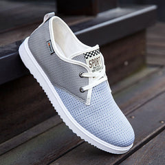 ZJNNK Hot Sale Men Summer Shoes Breathable Male Casual Shoes Fashion Chaussure Homme Soft Zapatos Hombre Summer Men Cool Shoes