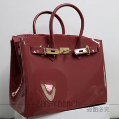 hot sale design unique special high quality candy color women handbag fashion popular beach bag shoulder bags