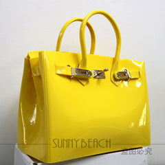 hot sale design unique special high quality candy color women handbag fashion popular beach bag shoulder bags